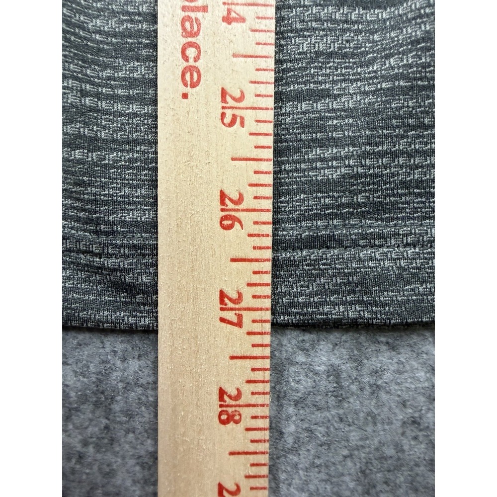 Under Armour Performance Polo Mens Medium Gray Long Sleeve Loose Fit Golf - Picture 7 of 8